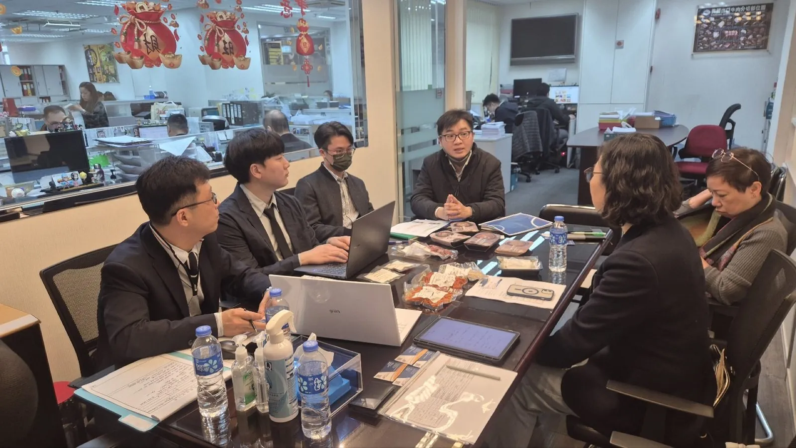 홍콩 B2B 상담회 · TRADE PARTNERS · CreFarm